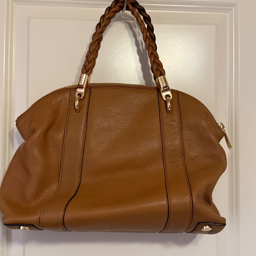 Michael Kors Leather Satchel - Picture 3 of 6
